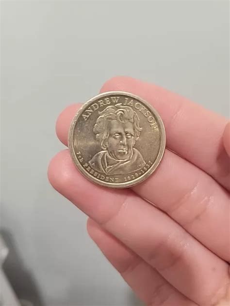 ANDREW JACKSON PRESIDENTIAL Dollar Coin - 7th US President 1829-1837 - 2008 P $200.00 - PicClick