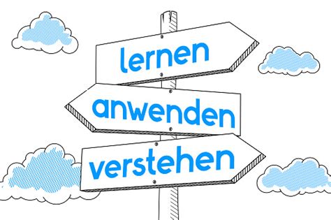 Lernen Anwenden Verstehen Wegweiser Weißer Hintergrund Stock Vektor Art und mehr Bilder von ...