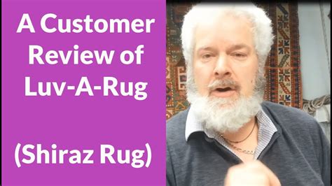 Area Rug Cleaning Victoria BC - Customer review of Luv-A-Rug (Shiraz Rug) - YouTube