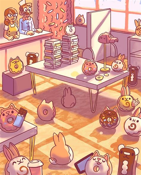 Donut Cats — MarninSaylor