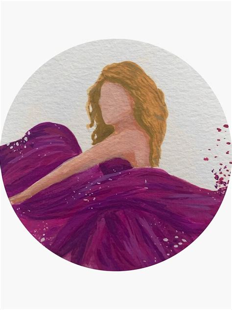 speak now taylor swift inspired Sticker by shanz-arts | Vinyl paintings ...