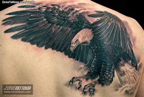 Tattoo of Eagles, Animals, Back