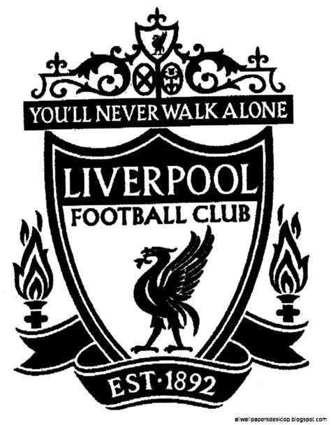 Liverpool Fc Black Logo Hd | Wallpaper Gallery