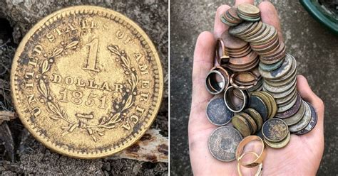Metal Detector Enthusiasts Are Sharing The Coolest Finds They've Unearthed (35 Pics)