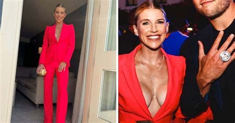 Kelly Stafford sizzles in SEDUCTIVE red pantsuit to slam trolls who ...