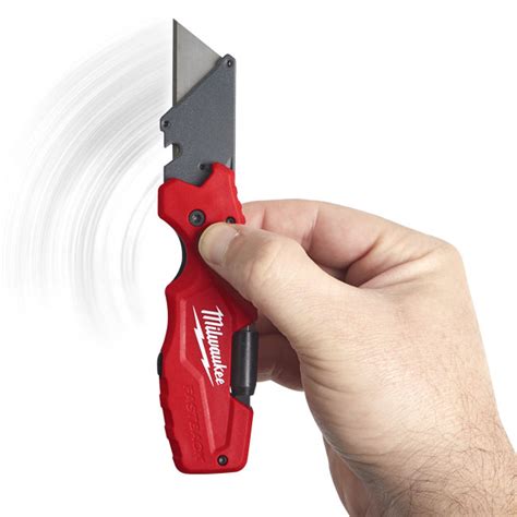 Milwaukee FASTBACK 6-in-1 Folding Utility Knife - Columbia Safety and ...