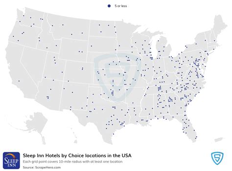 List of all Sleep Inn Hotels store locations in USA - ScrapeHero Data Store