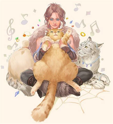 H'aanit | Octopath traveler, Fan art, Art