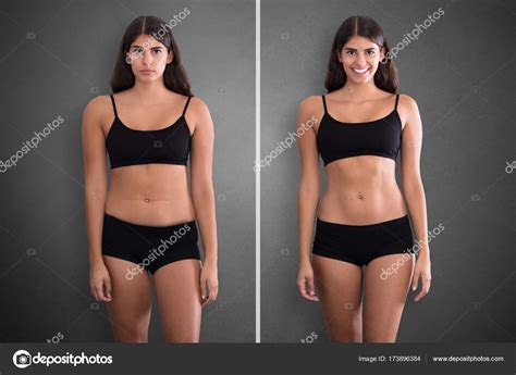 Before And After Slim Concept — Stock Photo © AndreyPopov #173896384