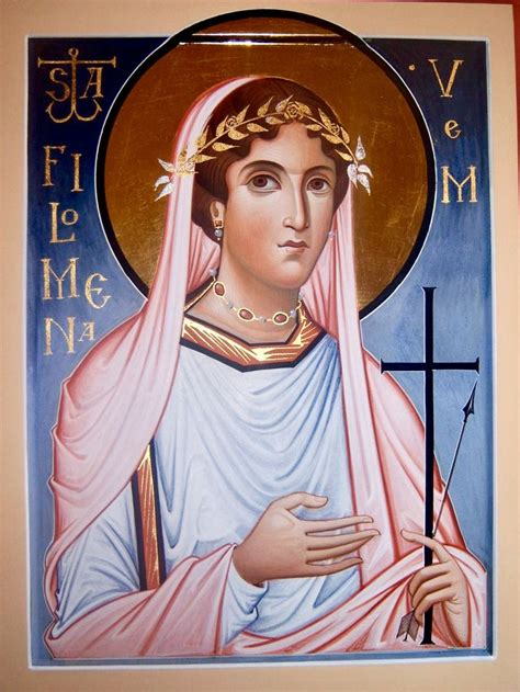 St. Philomena the Martyr of San Severino near Ancona by Ivan Polverari - July 5 Religious ...