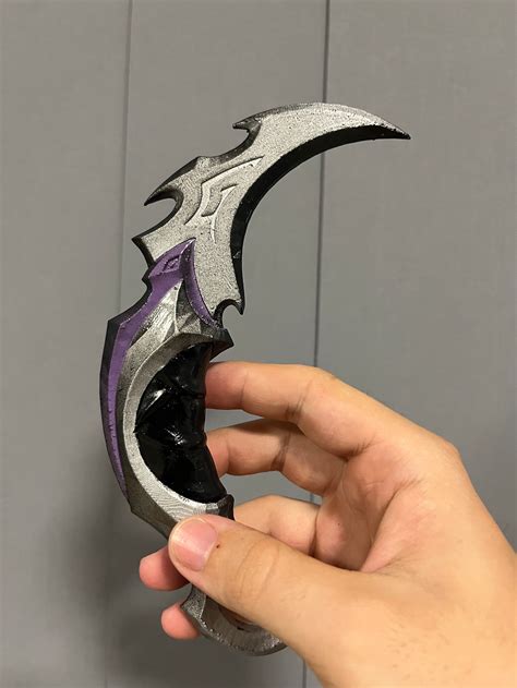 Valorant Reaver Karambit / Valorant Knife / Valorant Cosplay / - Etsy Australia