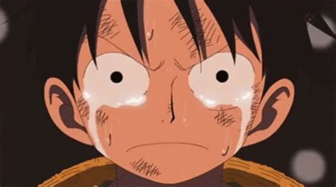 Luffy Sad GIF - Luffy Sad Upset - Descubrir y compartir GIFs