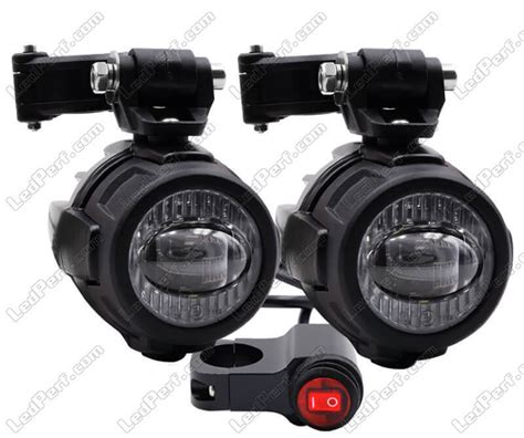 Long-range LED headlamps + fog light for Kawasaki Vulcan S 650