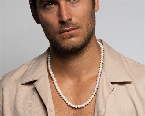 Top more than 69 mens pearl necklace australia - POPPY