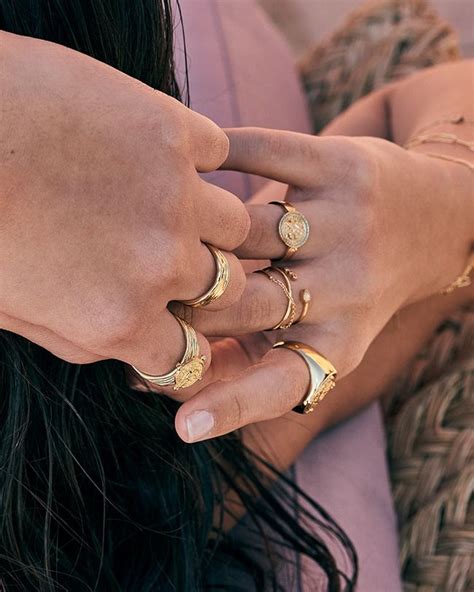 Adorn your hands with chunky rings - this is a trend to swoon over ...