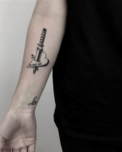 No more pain tattoo by Krzysztof Szeszko - Tattoogrid.net