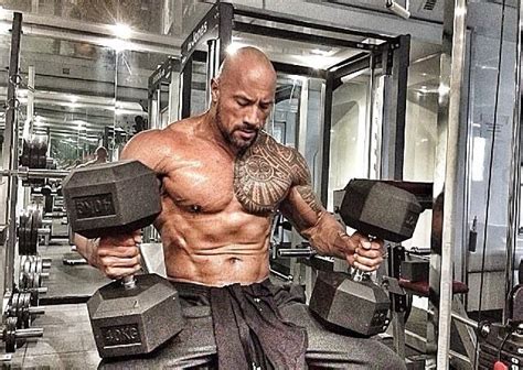 That's some damned big dumbels! | The rock workout, Hercules workout ...