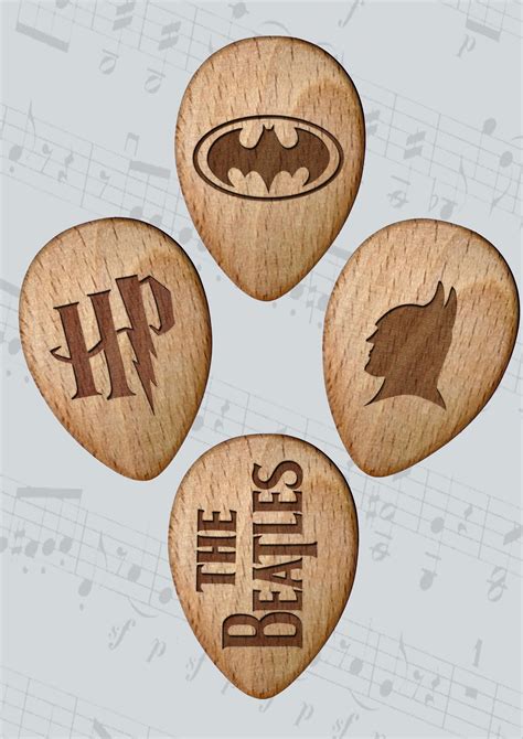 Our shop "IreArtStudio" Personalized Guitar Picks / Wood Guitar Picks / Custom Guitar Pick ...