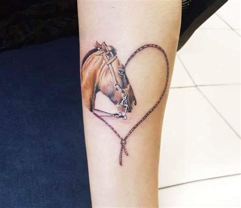 Horse and Heart tattoo by Renata Jardim Tattoo | Photo 18540