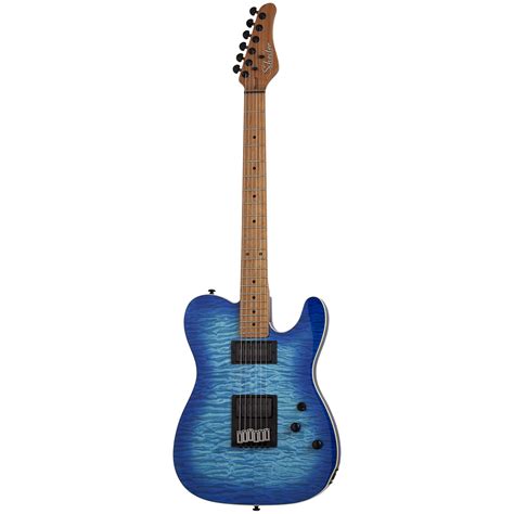 Schecter PT Pro Trans Blue Burst « Guitare électrique