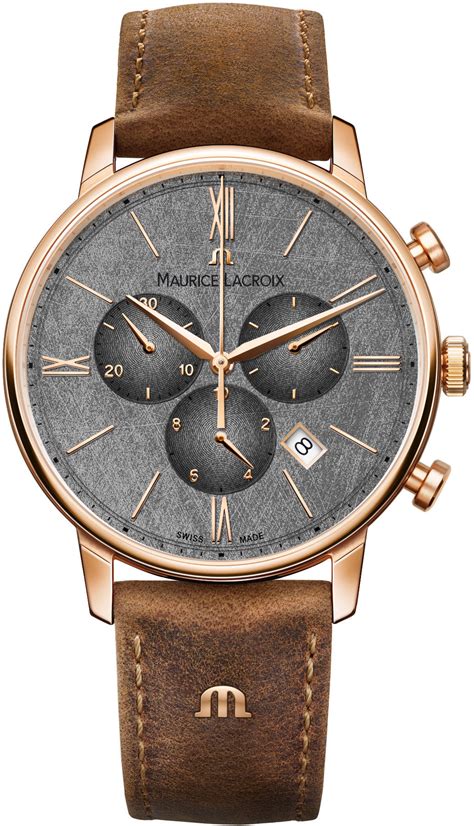 Maurice Lacroix Watch Eliros Chronograph D EL1098-PVP01-210-1 Watch ...