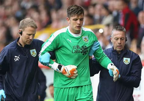 Burnley keeper, Nick Pope, suffers shoulder injury - Punch Newspapers