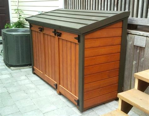 30+ Wood Trash Can Enclosure – DECOOMO