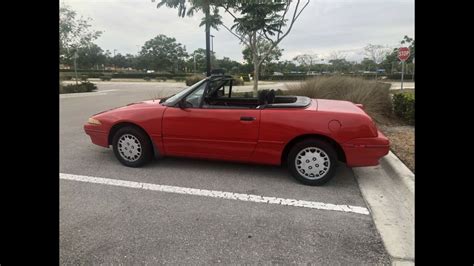 1993 Mercury Capri Convertible Red FWD Automatic for sale - Mercury Capri 1993 for sale in North ...