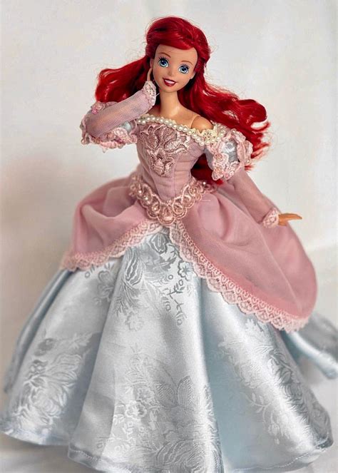 24/Ariel by dollanann | Ariel pink dress, Disney princess dolls, Pink dress