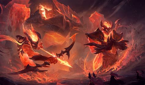 Infernal Shen skin League of Legends - lore, video, price, chromas, art ...