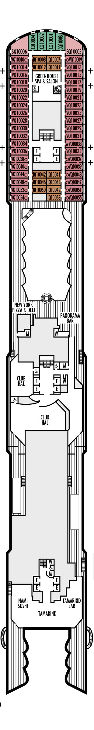 Koningsdam Deck Plans | CruiseInd