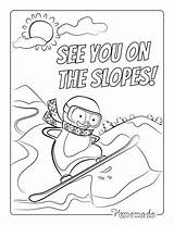 Free Printable Winter Coloring Pages For Kids & Adults sketch template