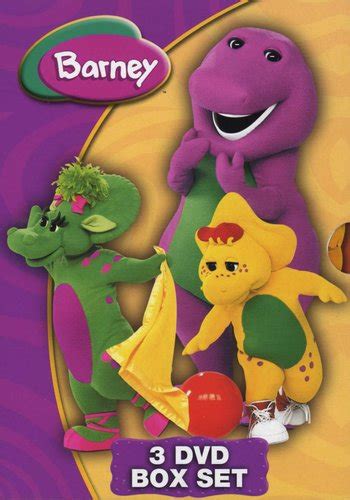 Barney - 3 DVD Boxset - Welcome Cousin Riff / Butterflies & Bugs / Airplanes And Boats (DVD ...