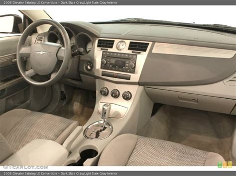 Dark Slate Gray/Light Slate Gray Interior Dashboard for the 2008 ...