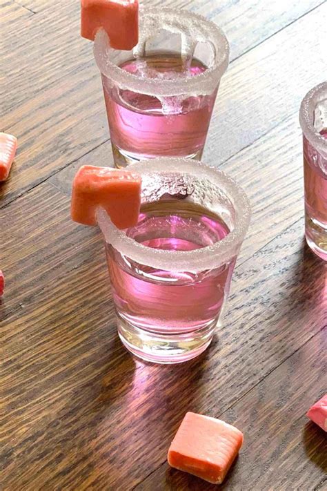 Pink Starburst Shot Recipe - IzzyCooking