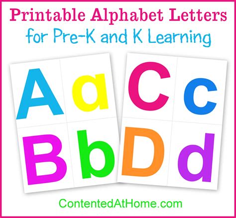 Printable Alphabet Letters