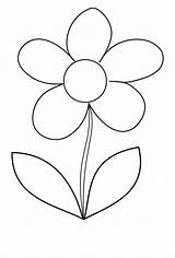 Dibujo Flor Margarita Para Colorear Imprimir E Dibujar –ColoringOnlyCom sketch template