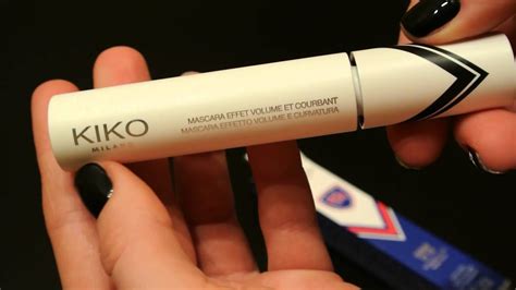 KIKO MILANO Mascara Volume and Curl Pump it up - YouTube