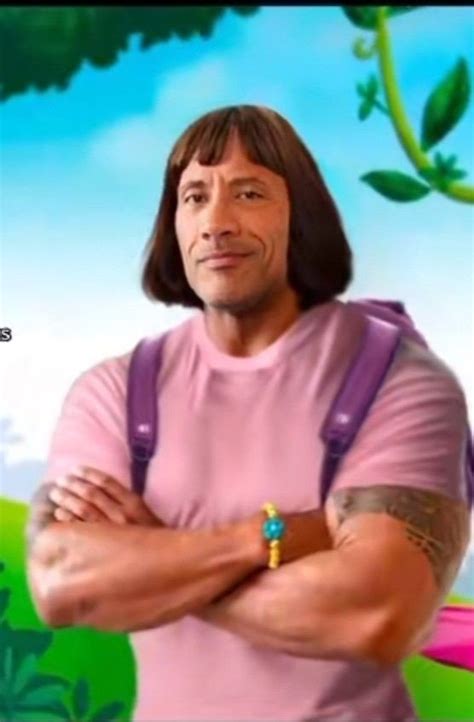 Dora the Rock Johnson | Disney Amino