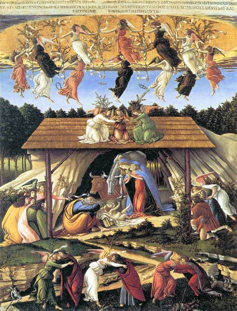 "The Mystical Nativity" Sandro Botticelli - Artwork on USEUM