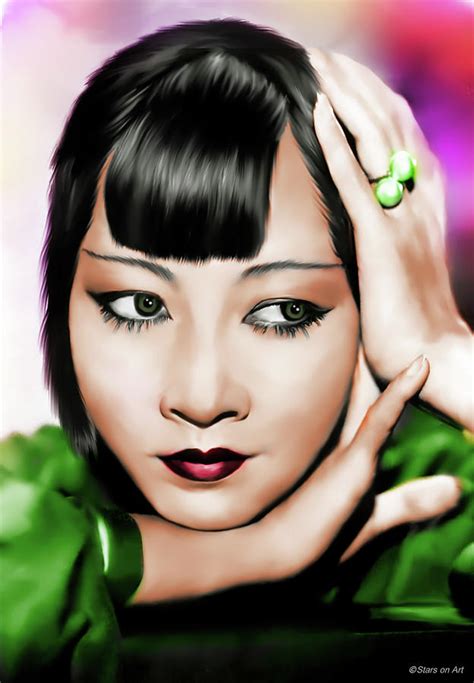 Anna May Wong illustration Digital Art by Stars on Art | Fine Art America