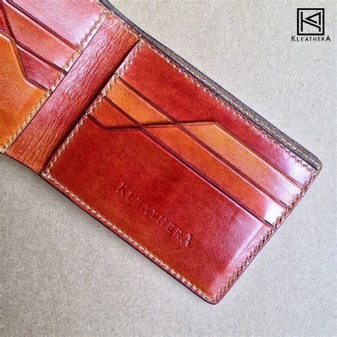 Men's Wallet ~ Leather Wallet ~ Handcraft Leather ~ Handmade Leather ~ Hand-stitched Leather ...