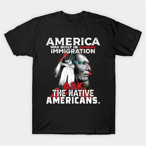 native american - Native American - T-Shirt | TeePublic