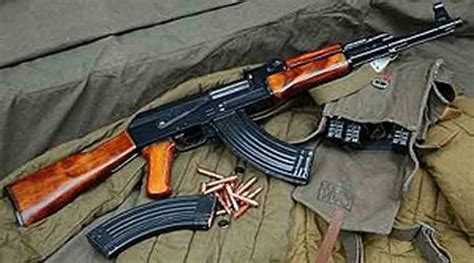 Manipur: Two arms smugglers held with AK-56 rifle