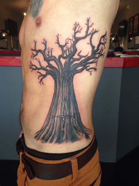 Freehand baobab tree Aidin Chimney did. #tattoo #tree #baobab #TBCTC # ...