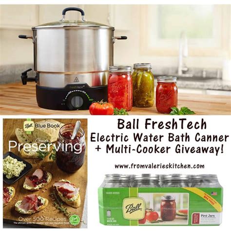 Ball FreshTech Electric Water Bath Canner Giveaway! | Canner, Multicooker, Amy cook