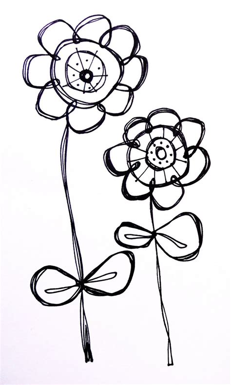 Doodles continued... | Flower drawing, Doodles, Flower doodles