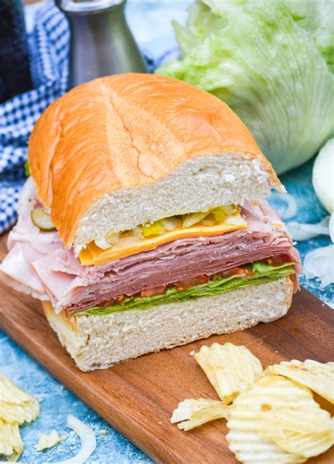 Classic Deli Style Sub Sandwiches - The Quicker Kitchen