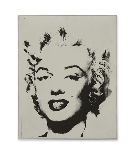 Why did Andy Warhol paint Marilyn Monroe?