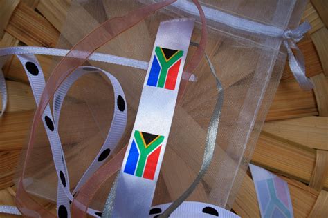 Ribbon With South African Flag Free Stock Photo - Public Domain Pictures